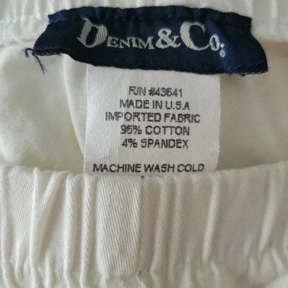 Denim & Co Capris XL NWT - Picture 3 of 3